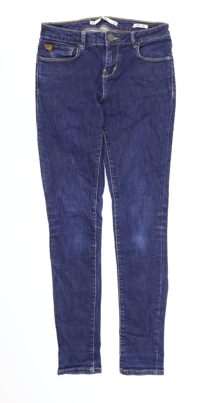 Love Woman Womens Blue Denim Skinny Jeans Size 8 L28 in
