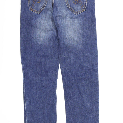 YFK Girls Blue  Denim Straight Jeans Size 10 Years