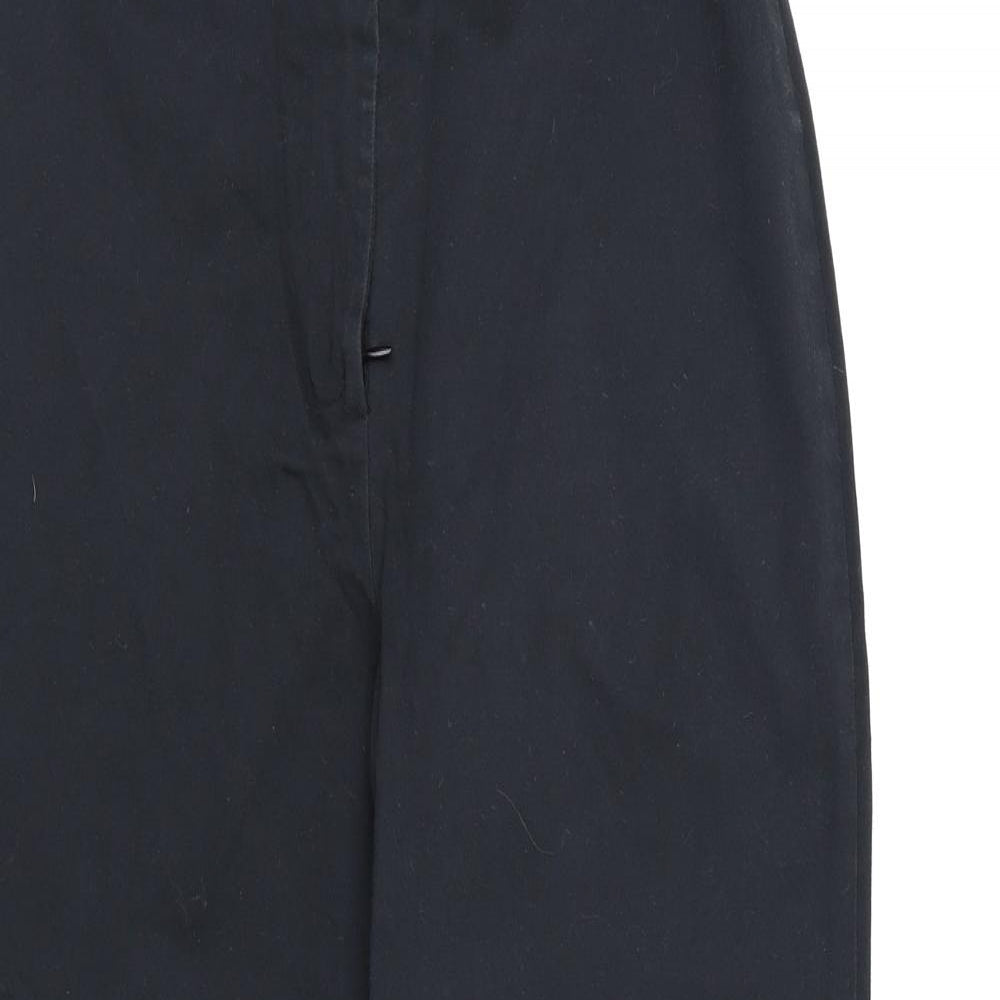 Anne Brooks Womens Black   Trousers  Size 10 L22 in