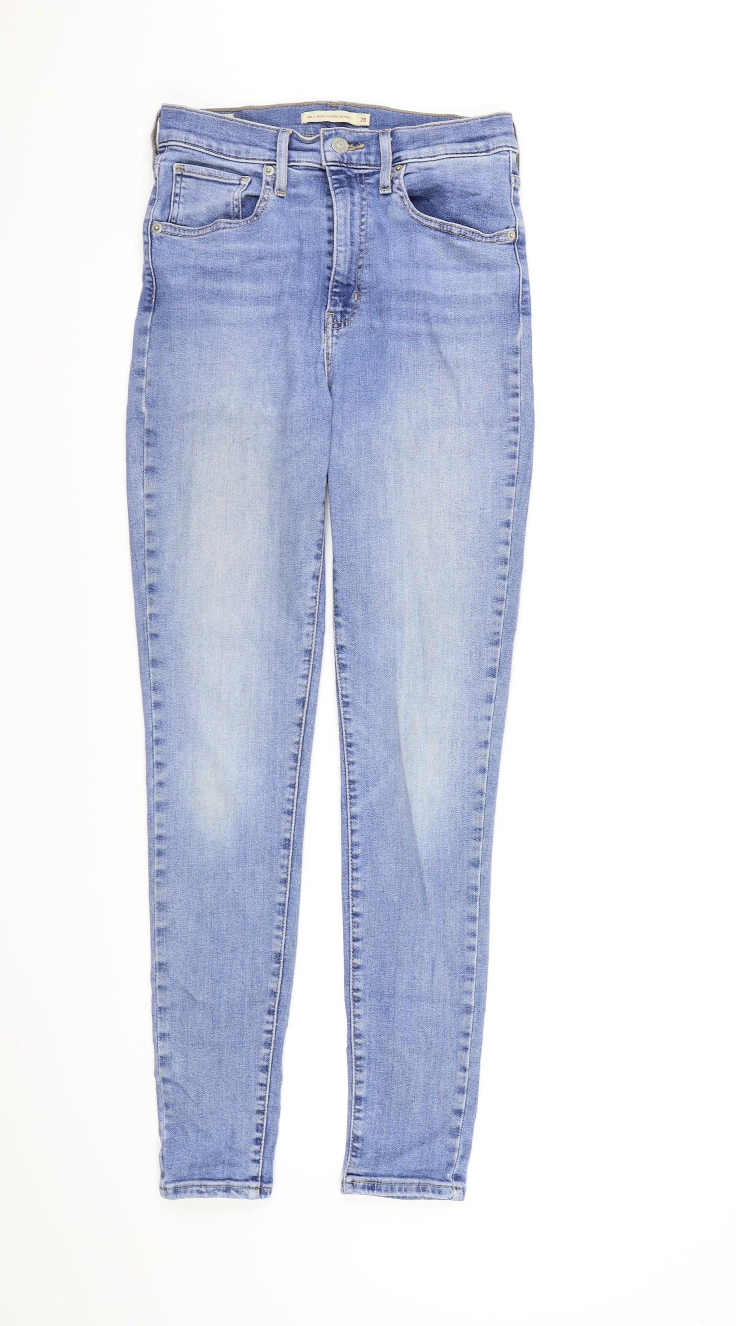 Levis Womens Blue  Denim Skinny Jeans  L29 in