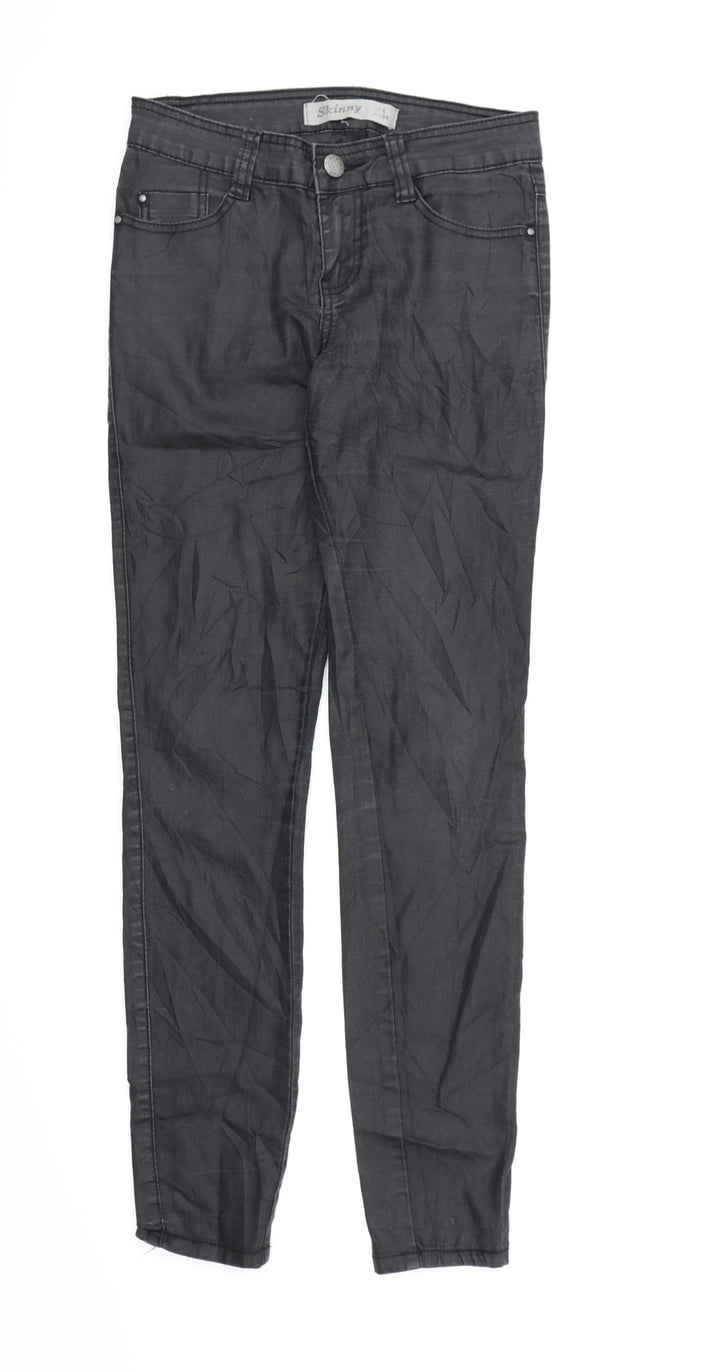 New Look Womens Black Denim Skinny Jeans Size 6 L30 in