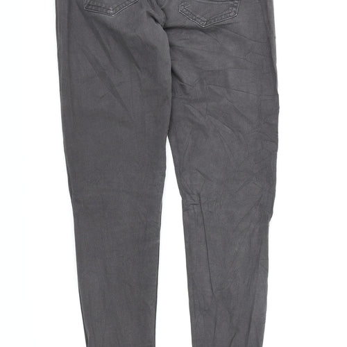 Preworn Womens Grey  Denim Skinny Jeans Size S L28 in