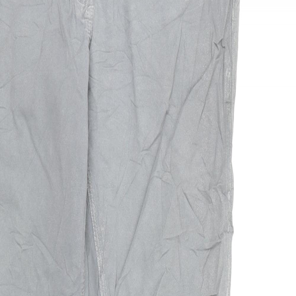Was Womens Grey  Denim Straight Jeans  L29 in