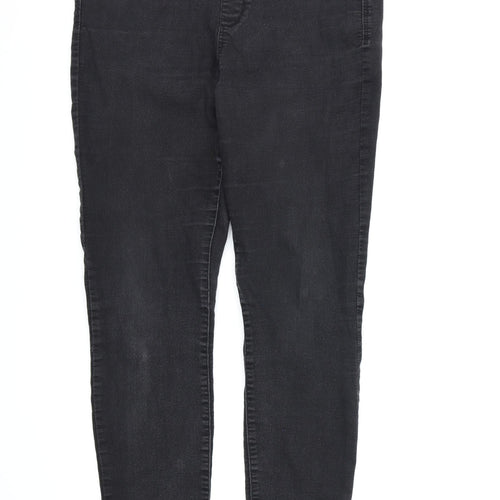 Pep&Co Womens Black  Denim Jegging Jeans Size 12 L27 in