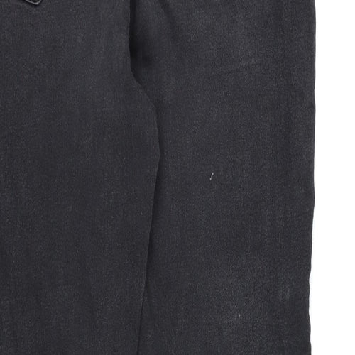 Pep&Co Womens Black  Denim Jegging Jeans Size 12 L27 in