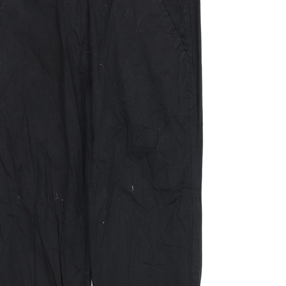 Preworn Womens Black  Denim Bootcut Jeans Size 6 L30 in