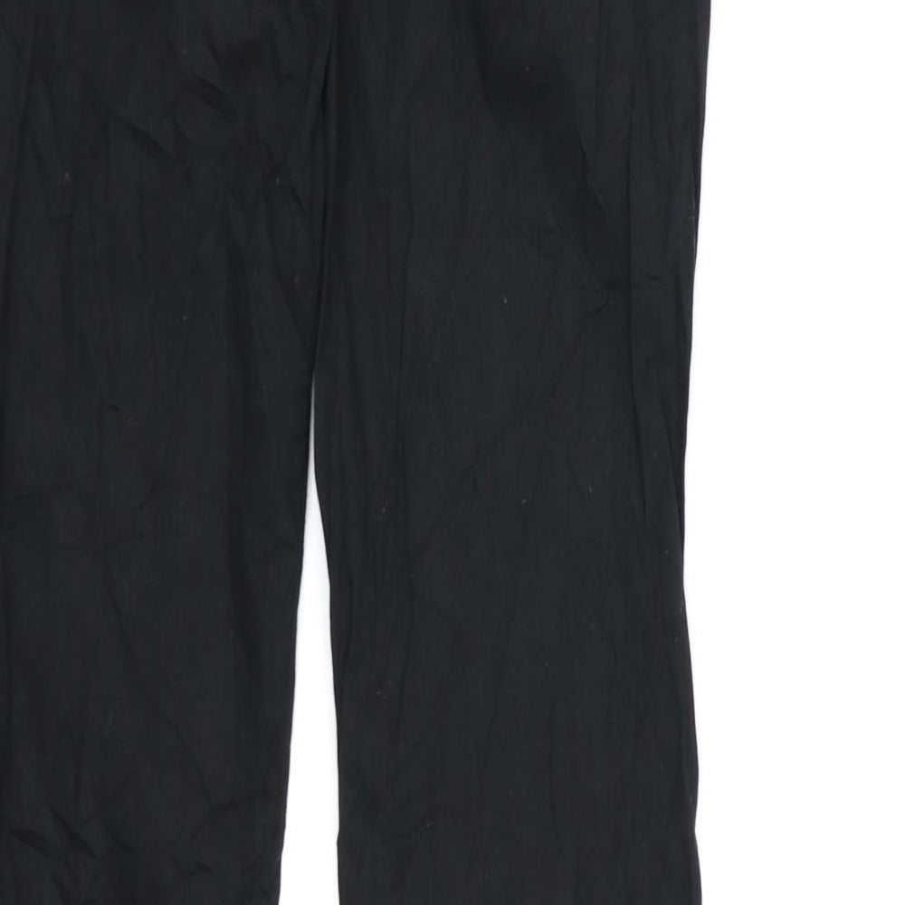 Preworn Womens Black  Denim Bootcut Jeans Size 6 L30 in