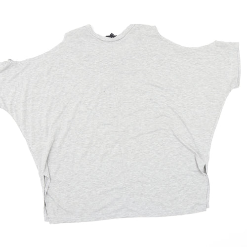 New Look Womens Grey   Basic Blouse Size 14