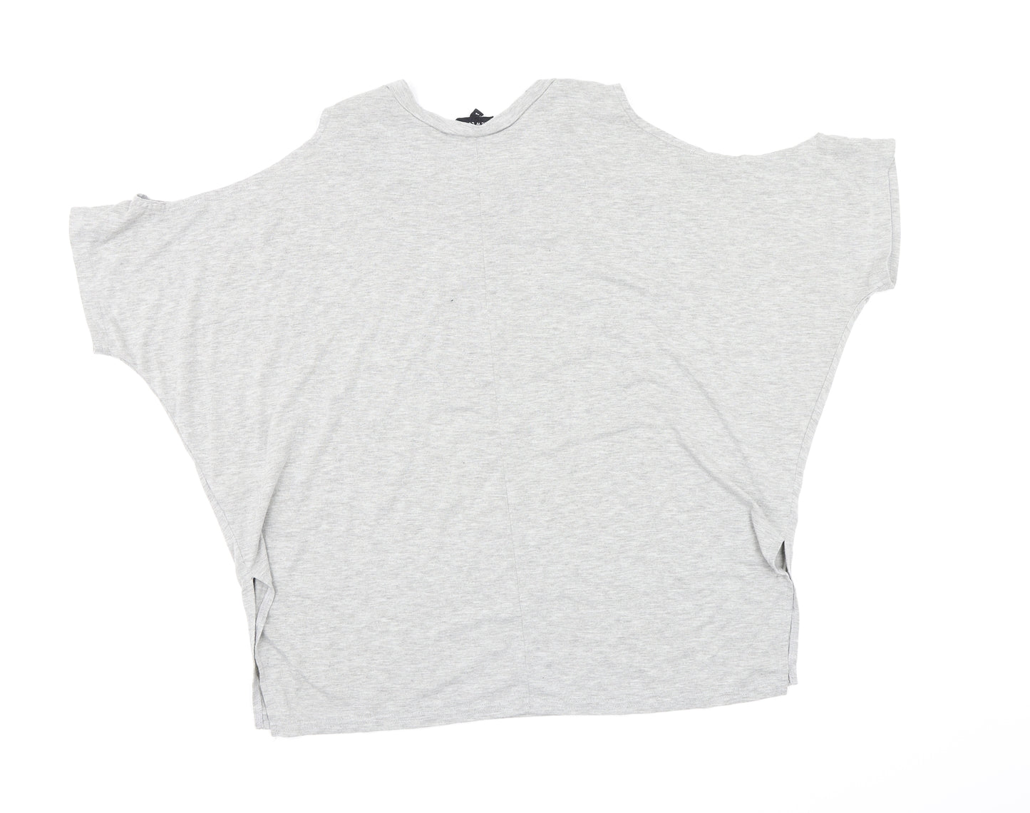 New Look Womens Grey   Basic Blouse Size 14