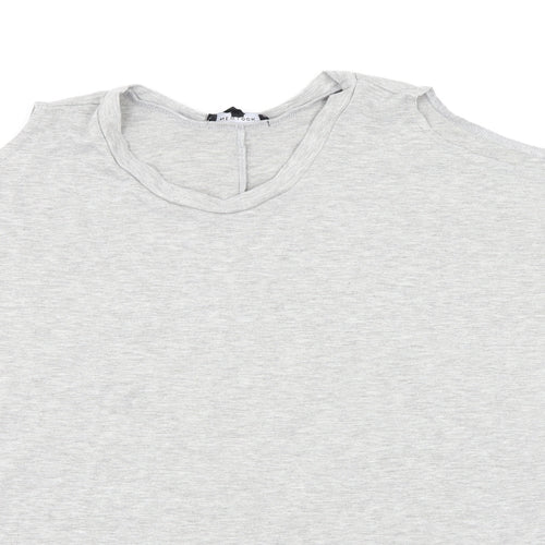 New Look Womens Grey   Basic Blouse Size 14