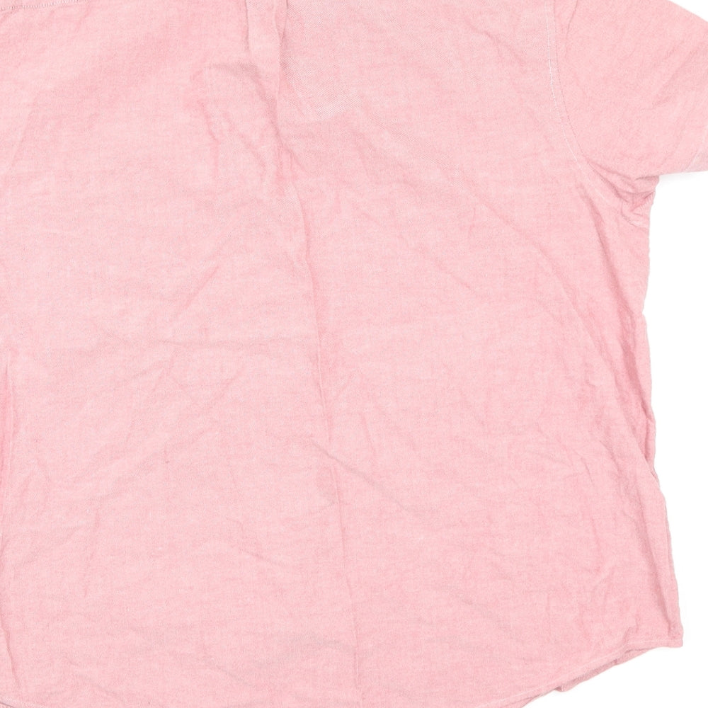 Cedar Wood State Mens Pink    Button-Up Size 2XL