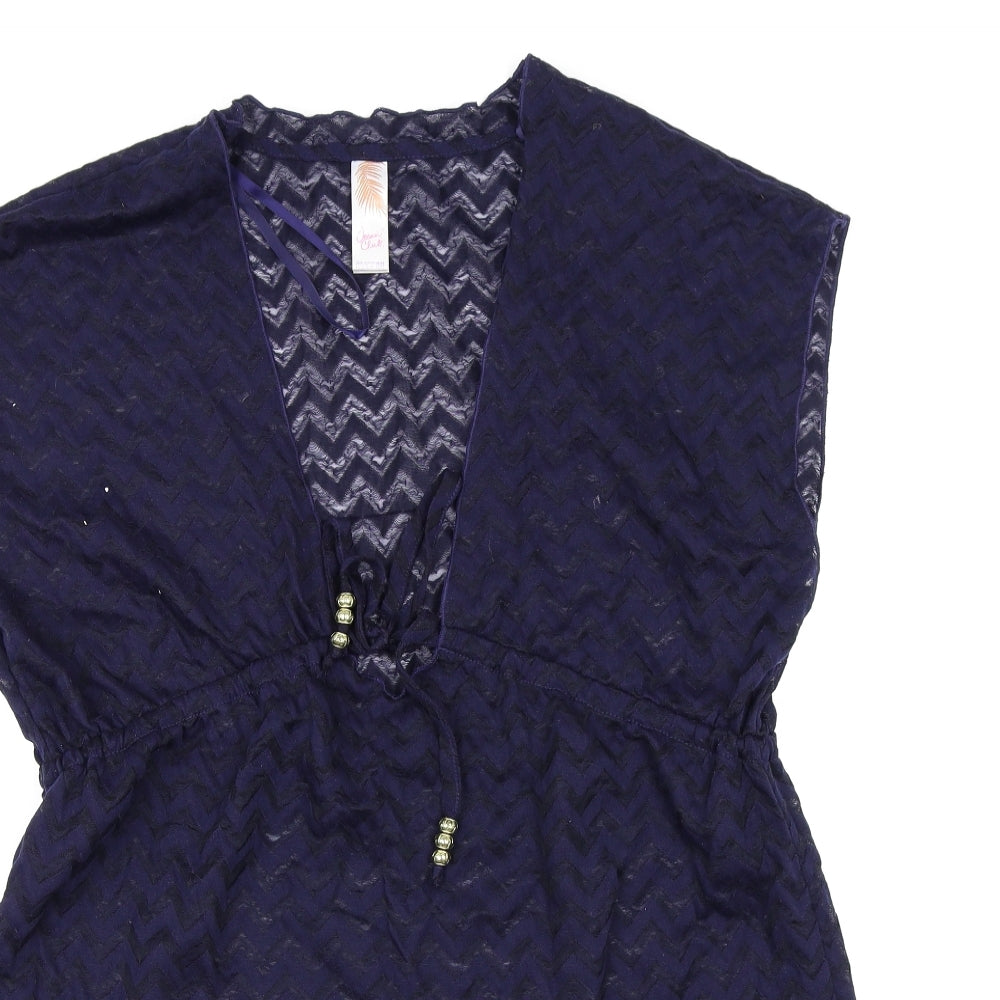 Ocean club Womens Blue   Kimono Blouse Size 14