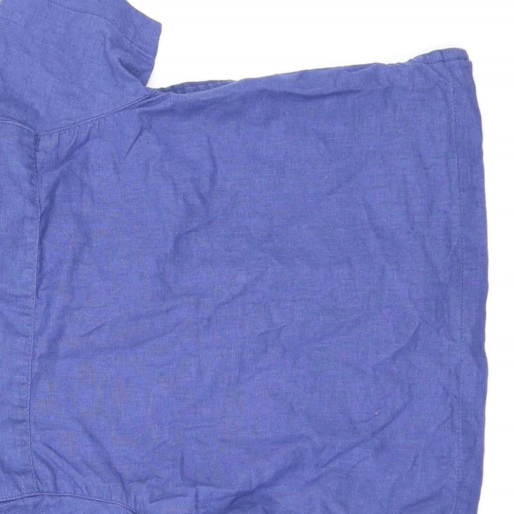 John Lewis Boys Blue   Basic Button-Up Size 2 Years