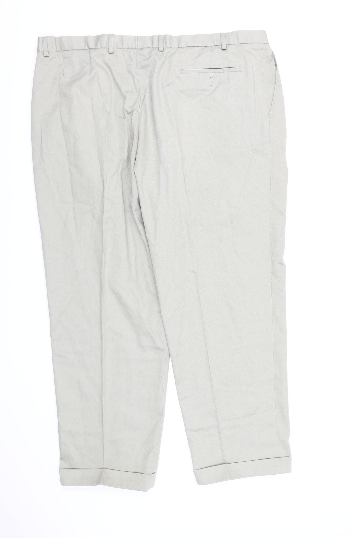 Marks and Spencer Mens Green  Rayon Dress Pants Trousers  L29 in