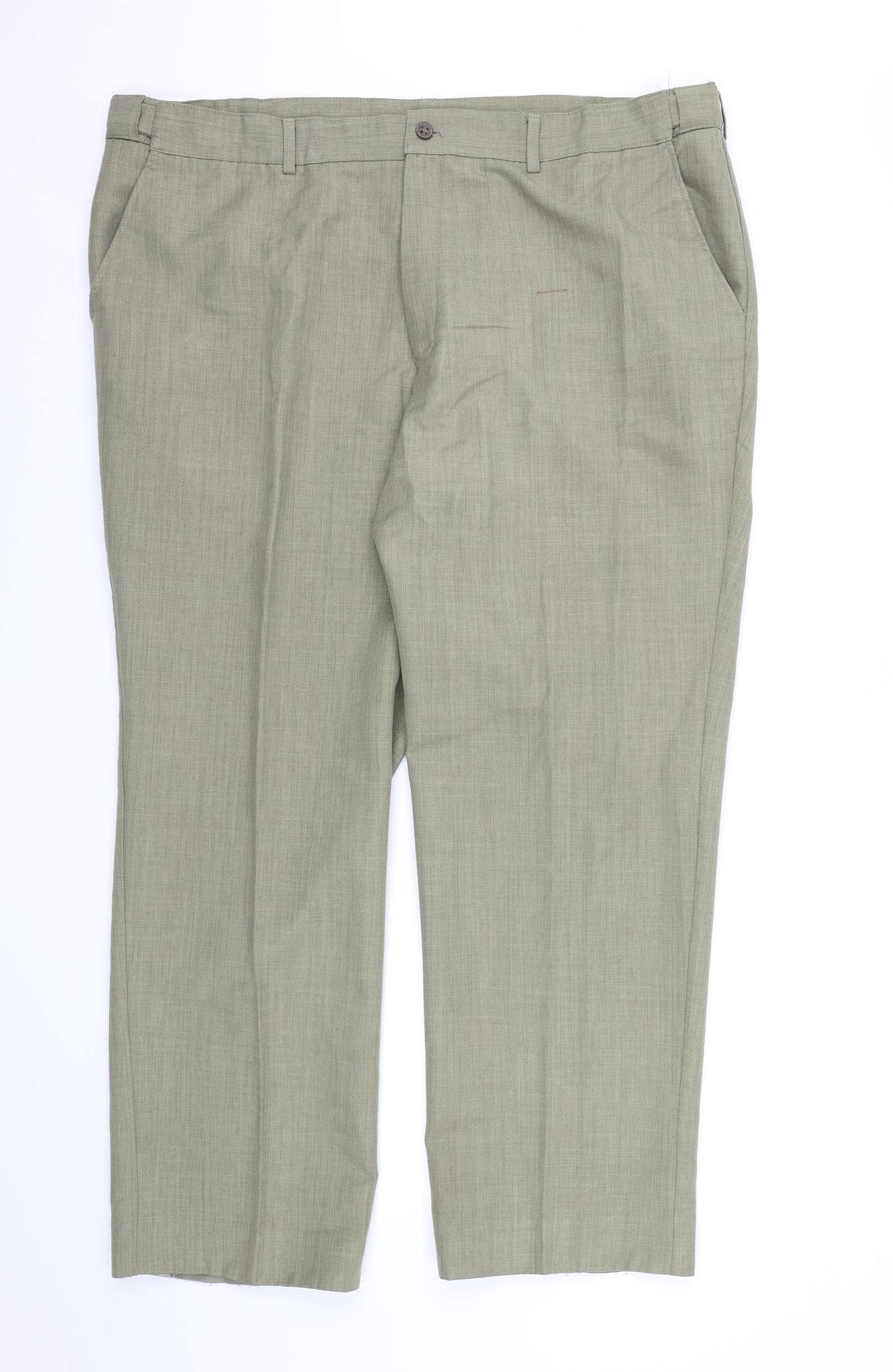 Black Label Mens Grey  Rayon Dress Pants Trousers  L29 in