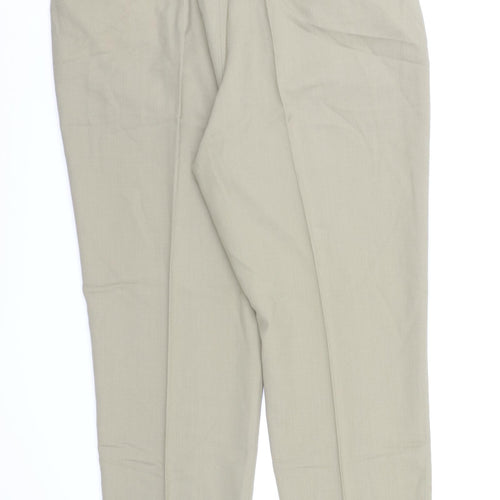 Marks and Spencer Mens Grey  Rayon Dress Pants Trousers  L31 in