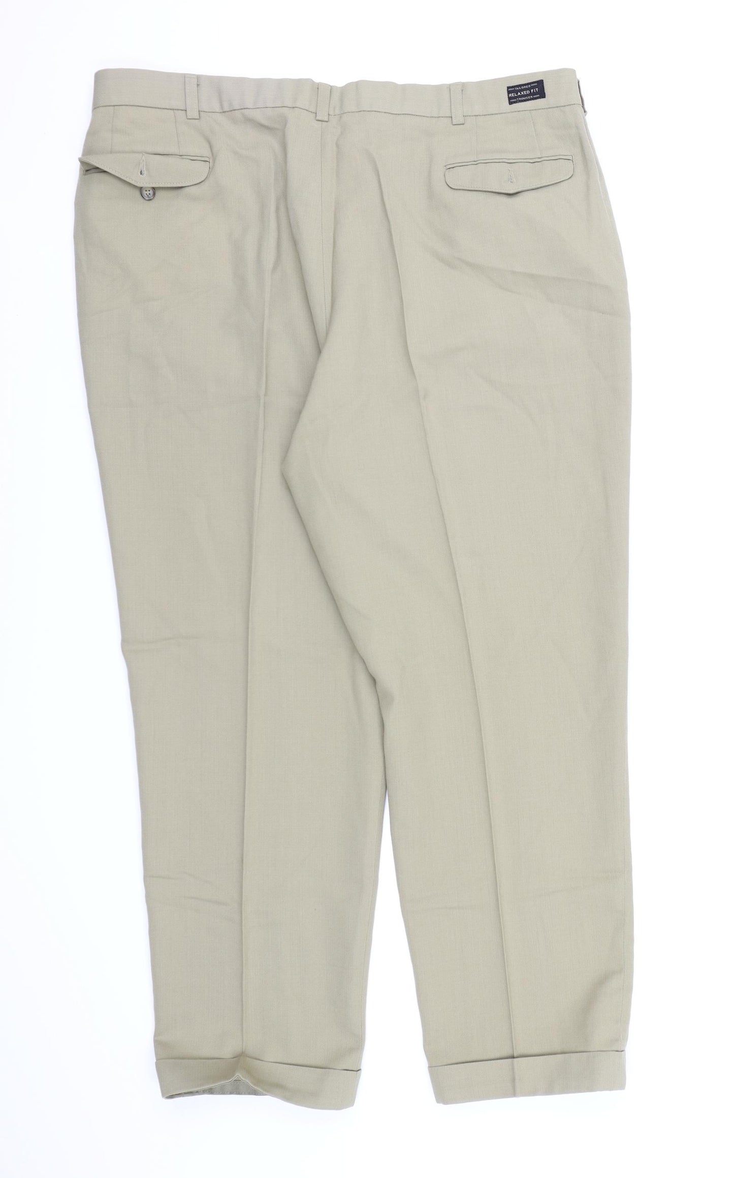 Marks and Spencer Mens Grey  Rayon Dress Pants Trousers  L31 in