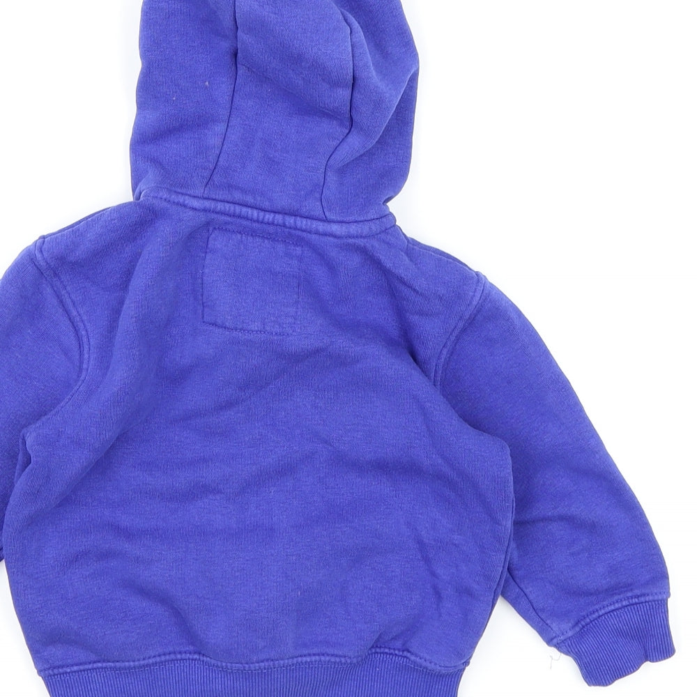 NEXT Boys Blue  Jersey Jacket  Size 9-12 Months