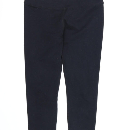 Preworn Womens Black   Cropped Leggings  L19 in