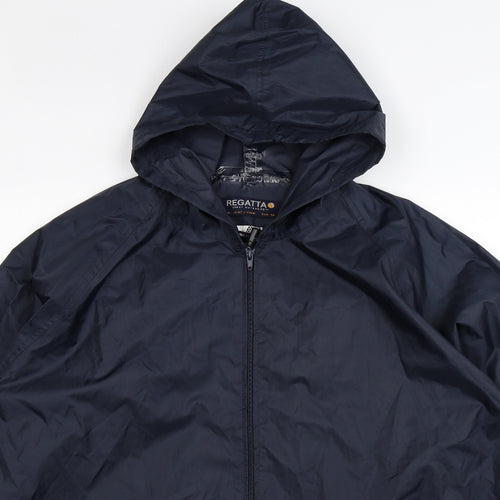 Regatta Womens Blue   Rain Coat Coat Size XL