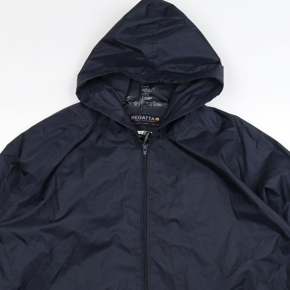 Regatta Womens Blue   Rain Coat Coat Size XL