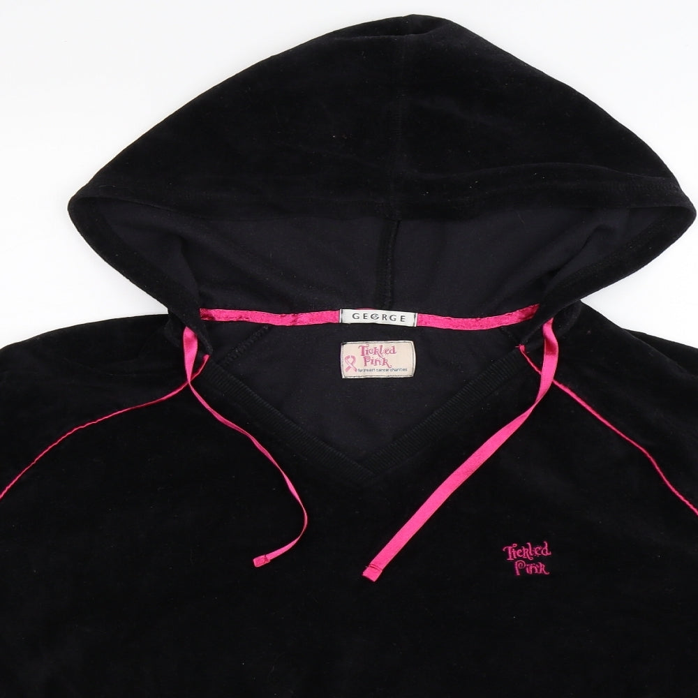 George Womens Black   Pullover Hoodie Size 22