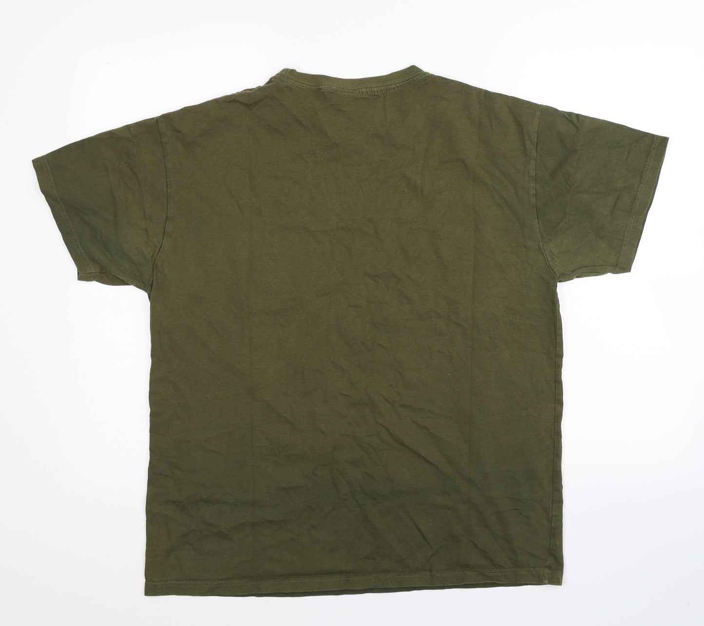 Australia Mens Green    T-Shirt Size L