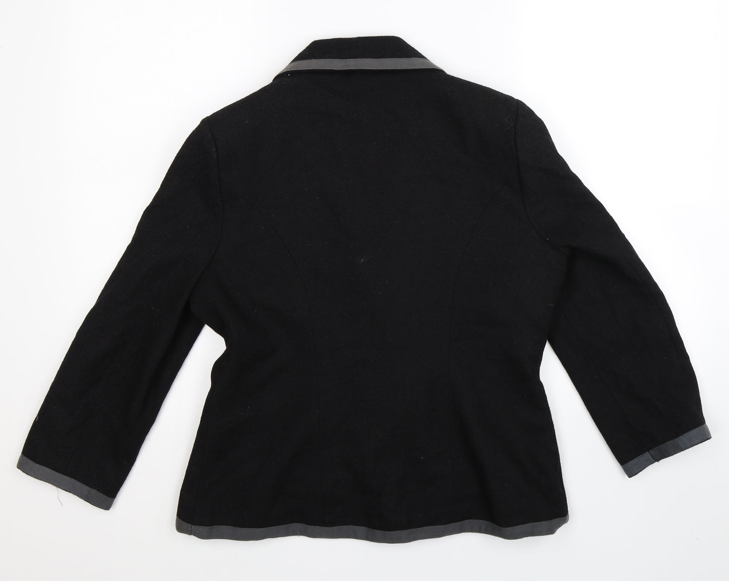 Preworn Womens Black   Jacket Blazer Size L
