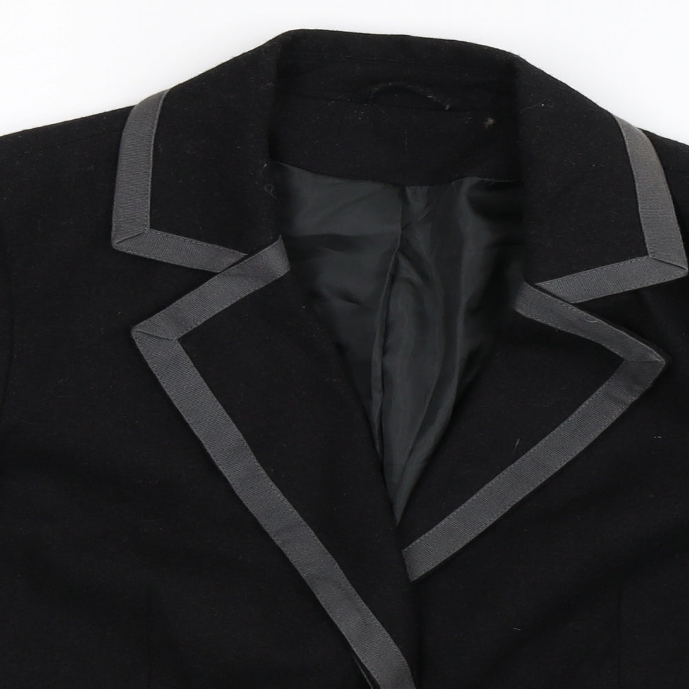 Preworn Womens Black   Jacket Blazer Size L