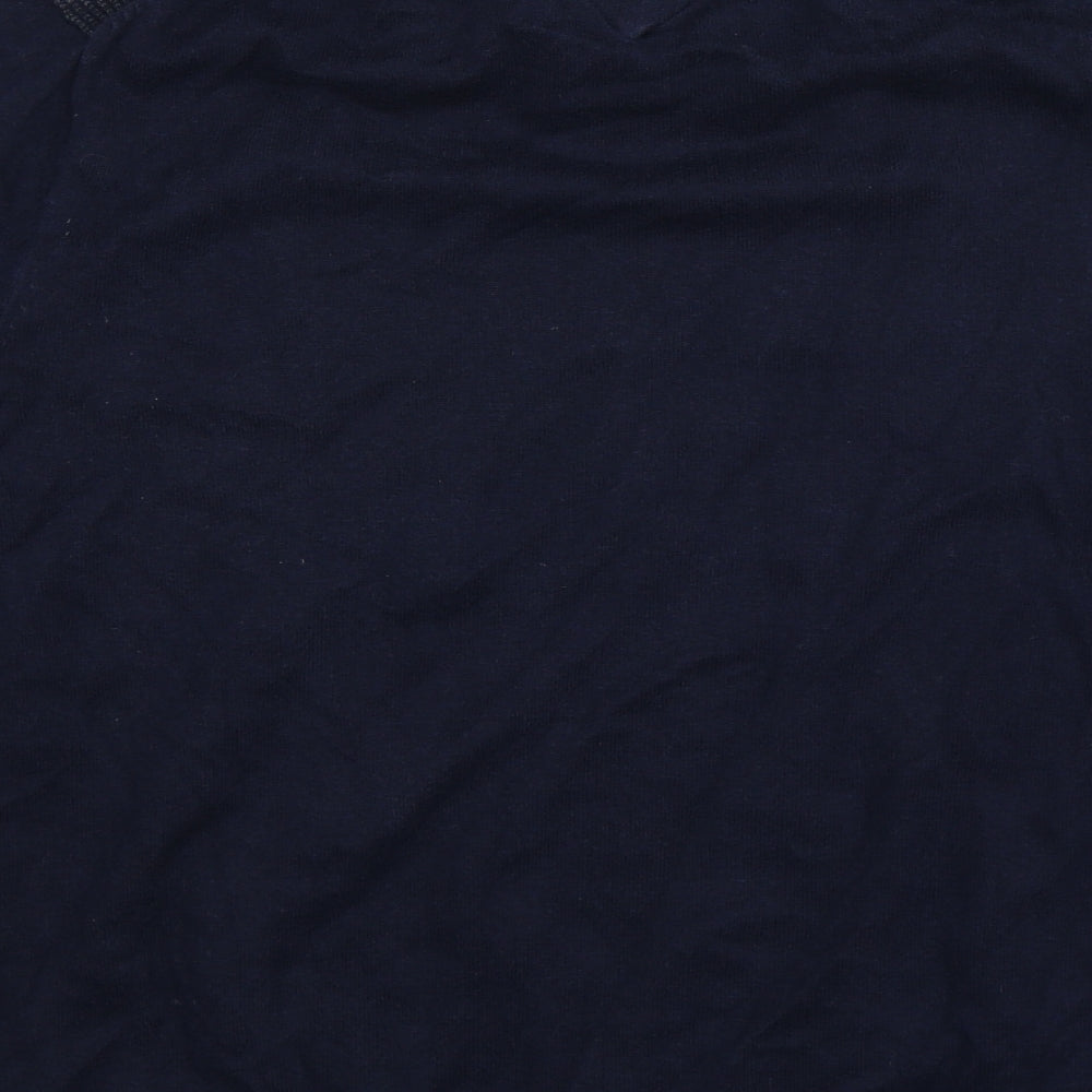 Tommy Hilfiger Mens Blue  Knit Pullover Jumper Size L