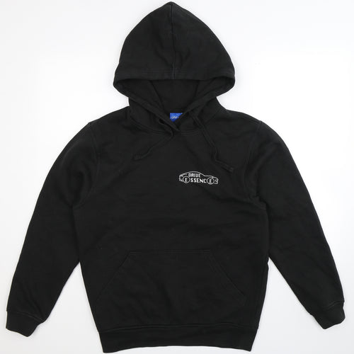 Uneek Mens Black   Pullover Hoodie Size S