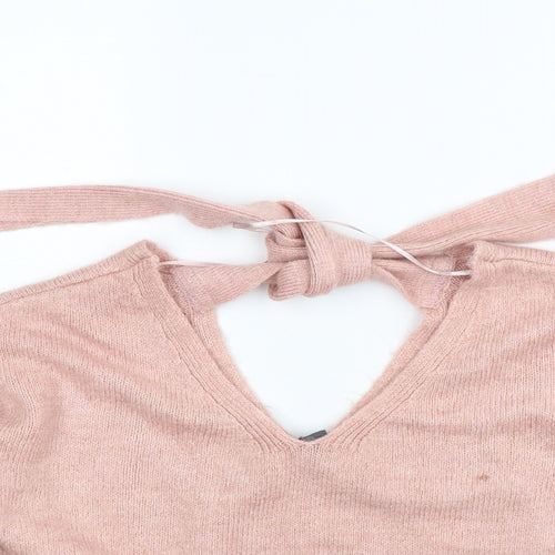 Primark Womens Pink  Knit Pullover Jumper Size 12