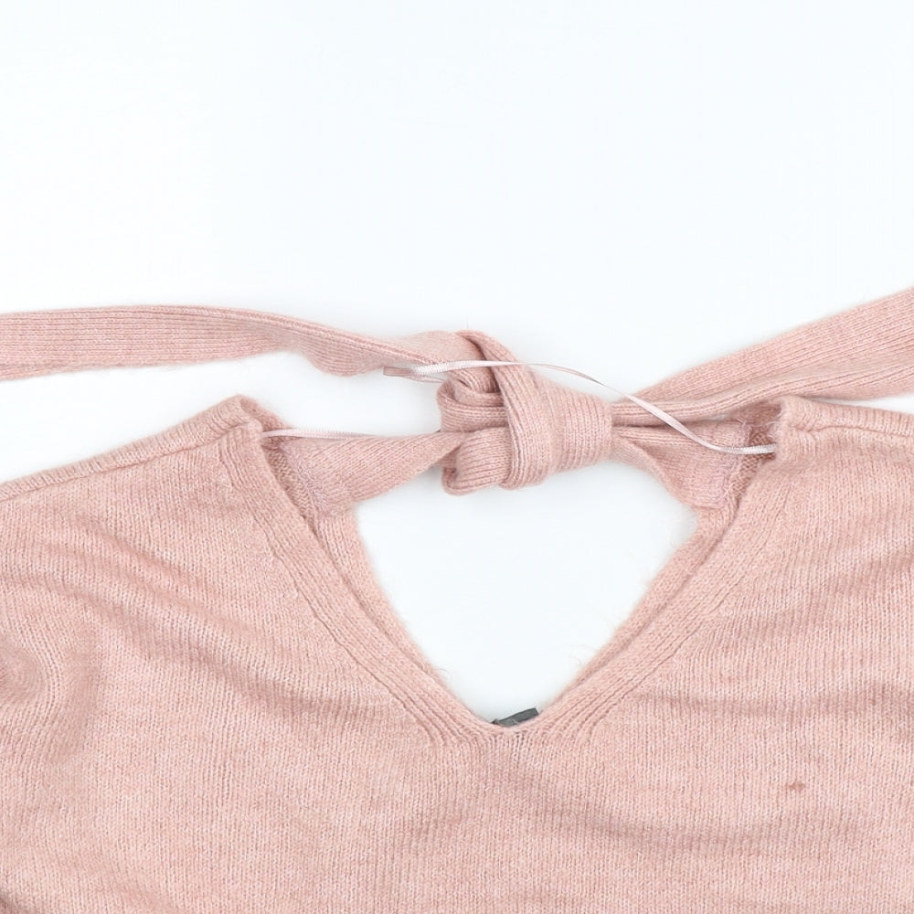 Primark Womens Pink  Knit Pullover Jumper Size 12