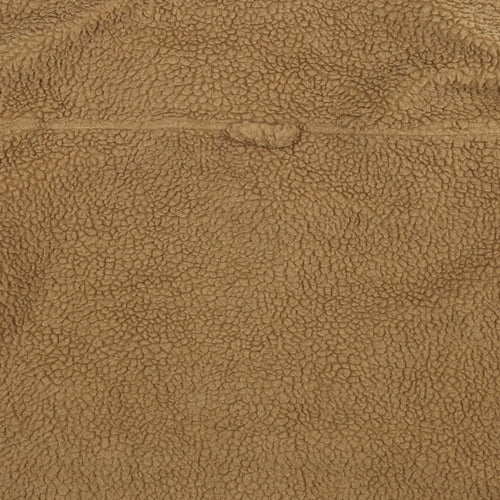 Brave Soul Womens Beige  Fleece Jacket  Size 10
