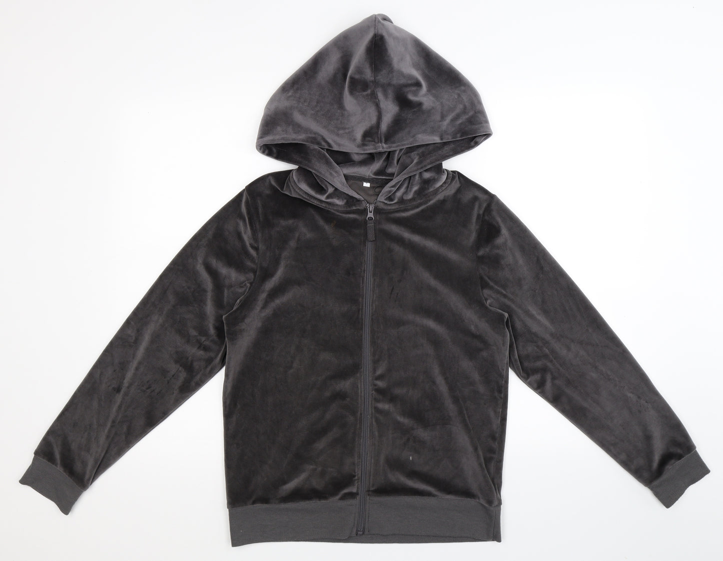 Debenhams Womens Grey   Full Zip Hoodie Size 8