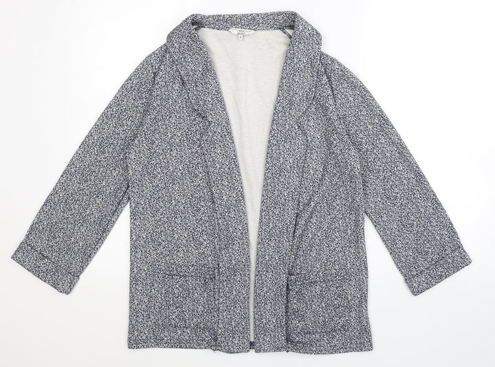 New Look Womens Blue Jacket Blazer Size 10