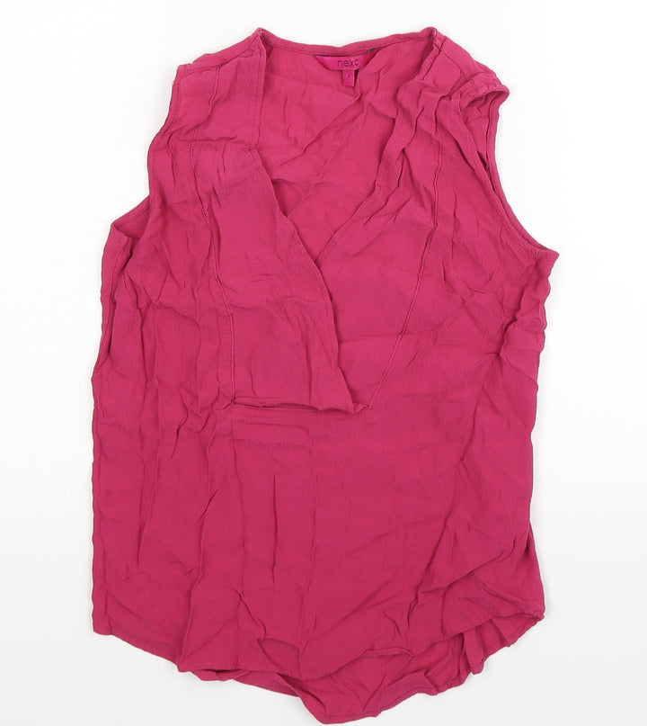 NEXT Womens Pink Basic Tank Size 8