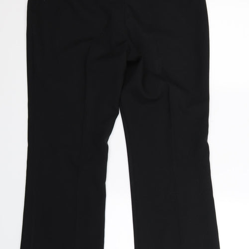 Marks and Spencer Womens Black   Dress Pants Trousers Size 14 L29 in