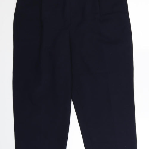 BM Womens Blue   Trousers  Size 14 L25 in