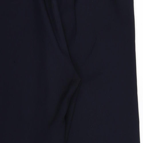 BM Womens Blue   Trousers  Size 14 L25 in