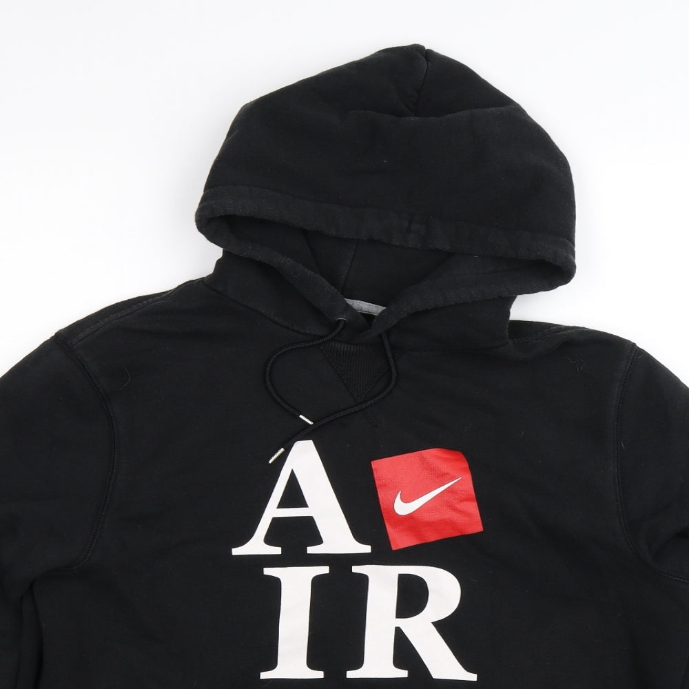 Nike Mens Black   Pullover Hoodie Size L