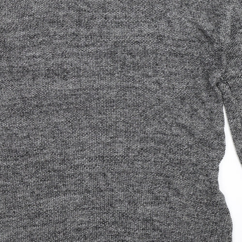 Betty Jackson Womens Grey  Knit Pullover Jumper Size 14  - Oversized