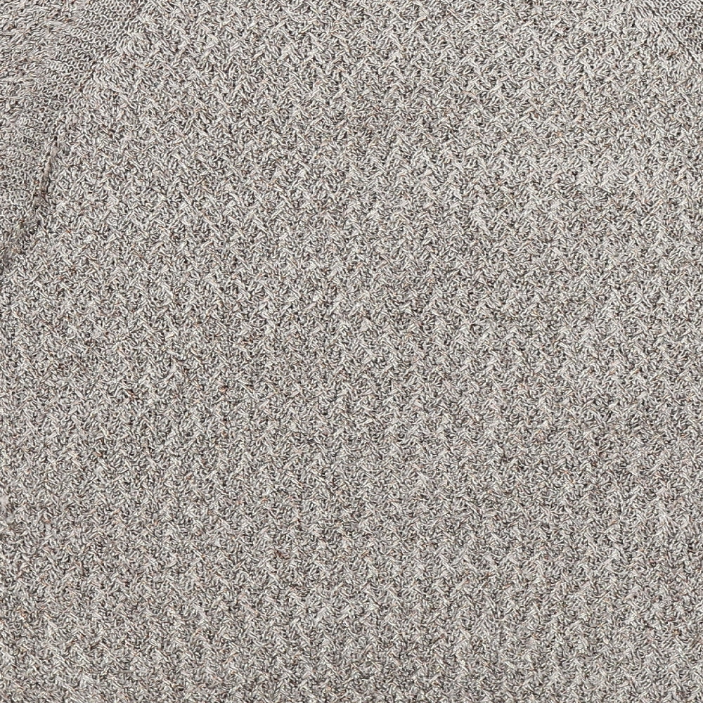 RJR.John Rocha Womens Gold  Knit Pullover Jumper Size 14
