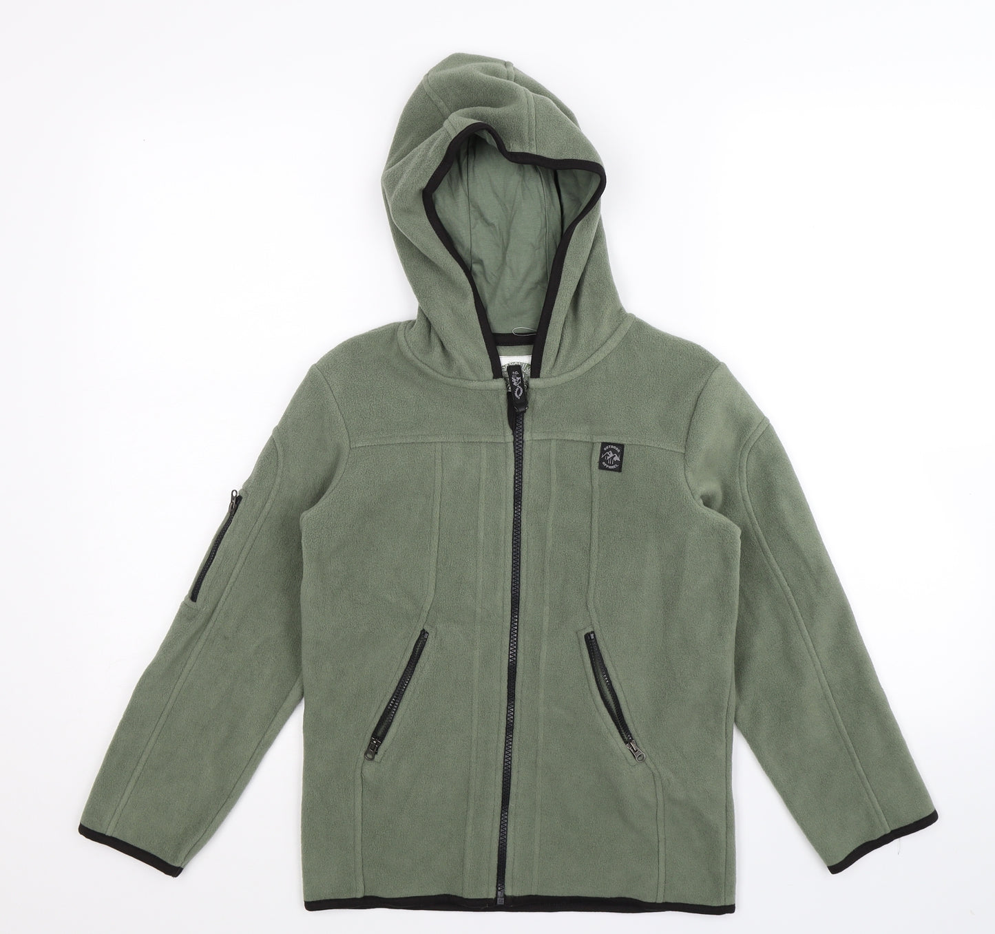 TU Boys Green  Fleece Jacket  Size 9 Years