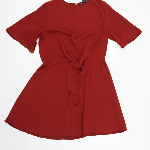 Primark Womens Red   Fit & Flare  Size 12