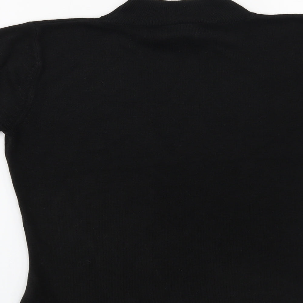 BHS Womens Black   Pullover Jumper Size 10