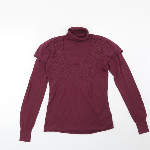 Monsoon Womens Red   Pullover Jumper Size 8