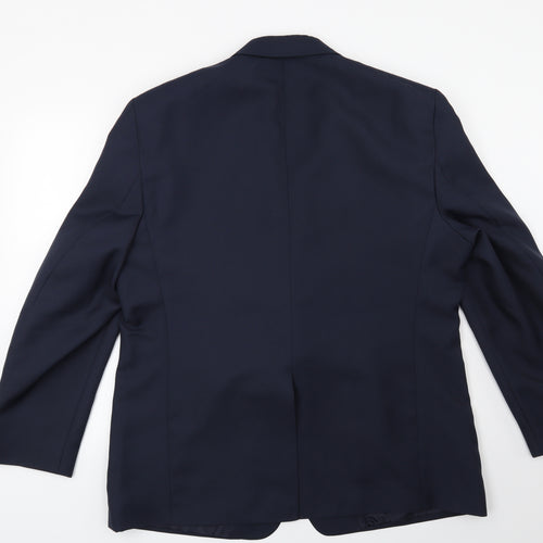 Chums Mens Blue   Jacket Suit Jacket Size 46