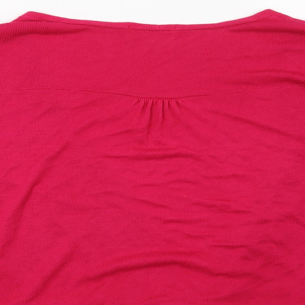 Marks and Spencer Womens Pink   Shrug Jumper Size 20