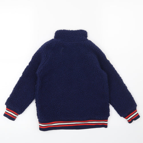 Mini Boden Boys Blue   Pullover Sweatshirt Size 3-4 Years  - Space Race
